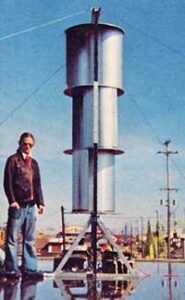 An Electrical Generator Runs on Wind Generated Power Image